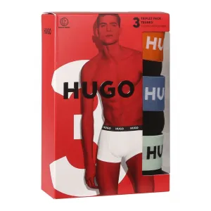 3PACK pánske boxerky HUGO viacfarebné (50517878 961) M, trenky
