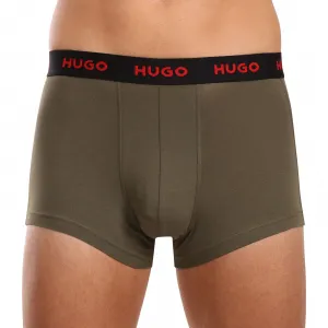 3PACK pánske boxerky HUGO viacfarebné (50517878 964) M, trenky