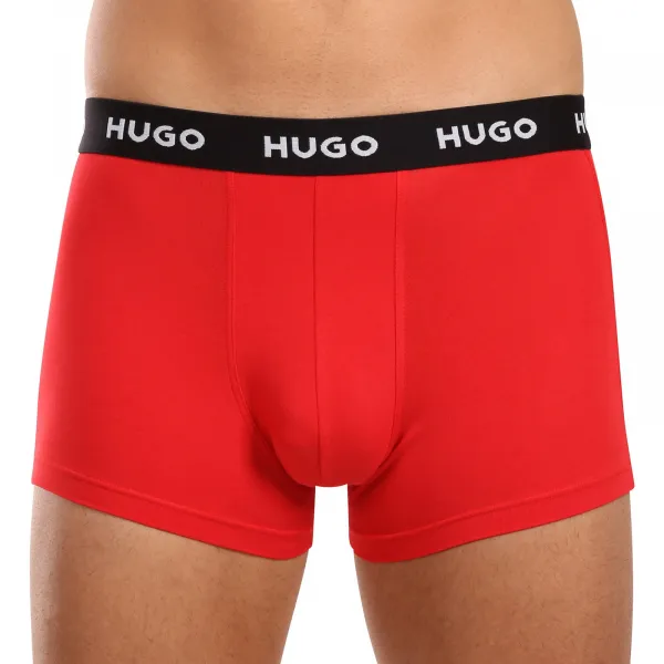 3PACK pánske boxerky HUGO viacfarebné (50517878 964) M, trenky
