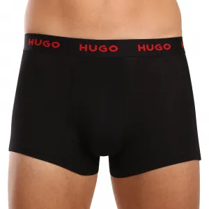 3PACK pánske boxerky HUGO viacfarebné (50517878 964) M, trenky