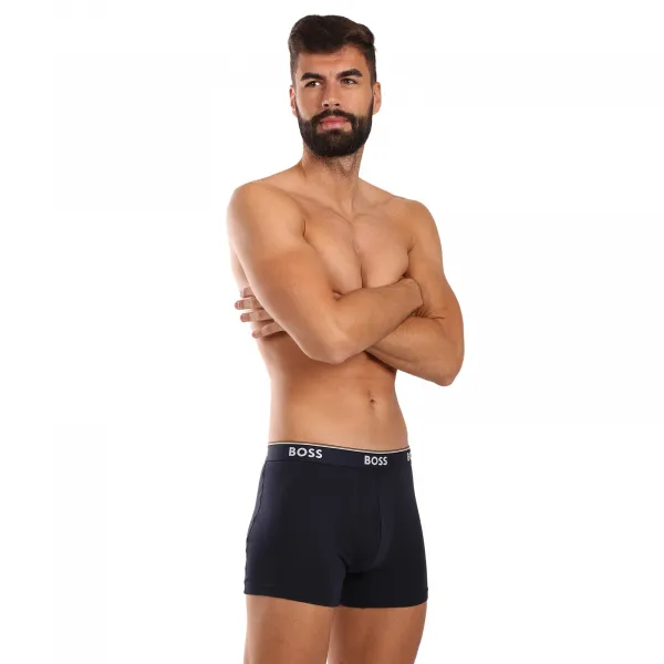 3PACK pánske boxerky BOSS viacfarebné (50517828 983) M, trenky