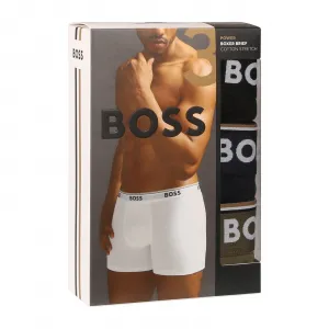 3PACK pánske boxerky BOSS viacfarebné (50517828 983) M, trenky