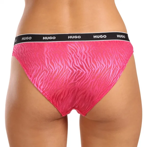 3PACK dámske nohavičky HUGO viacfarebné (50523826 960) M