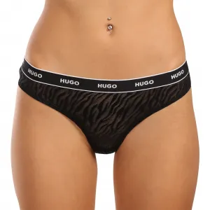 3PACK dámske nohavičky HUGO viacfarebné (50523826 960) M