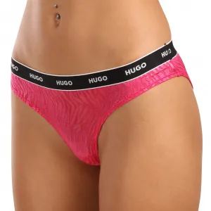 3PACK dámske nohavičky HUGO viacfarebné (50523826 960) M