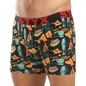 Pánske boxerky Styx long art športová guma toohot (UN1458) M, trenky