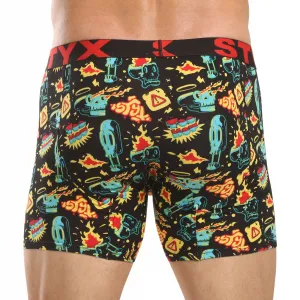 Pánske boxerky Styx long art športová guma toohot (UN1458) M, trenky