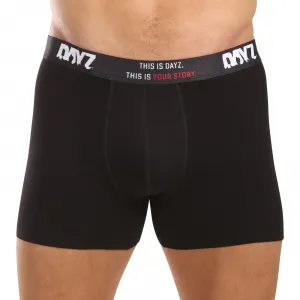 3PACK pánske boxerky DAYZ čierne (DZ001) S, trenky
