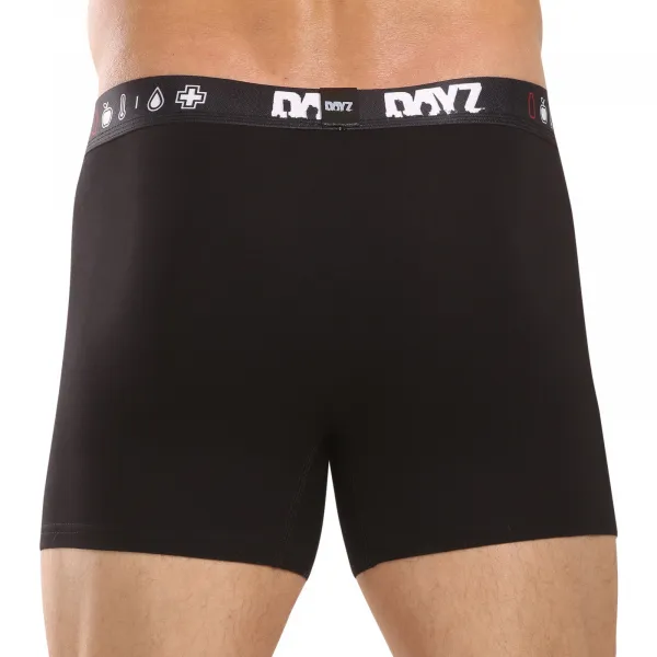 3PACK pánske boxerky DAYZ čierne (DZ001) S, trenky