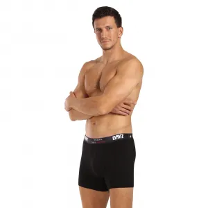 3PACK pánske boxerky DAYZ čierne (DZ001) S, trenky
