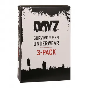 3PACK pánske boxerky DAYZ čierne (DZ001) S, trenky