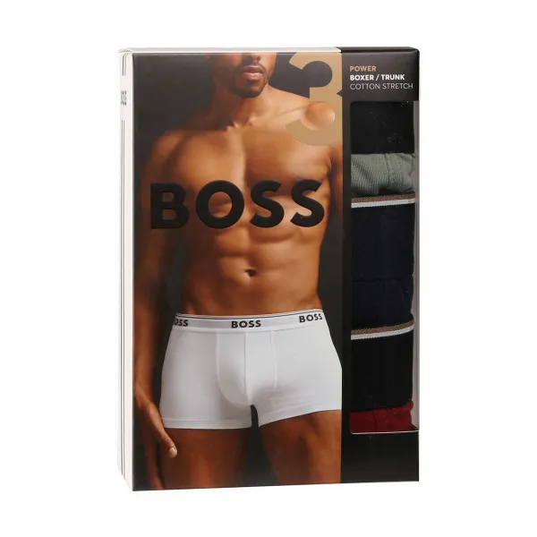 3PACK pánske boxerky BOSS viacfarebné (50517827 967) M, trenky