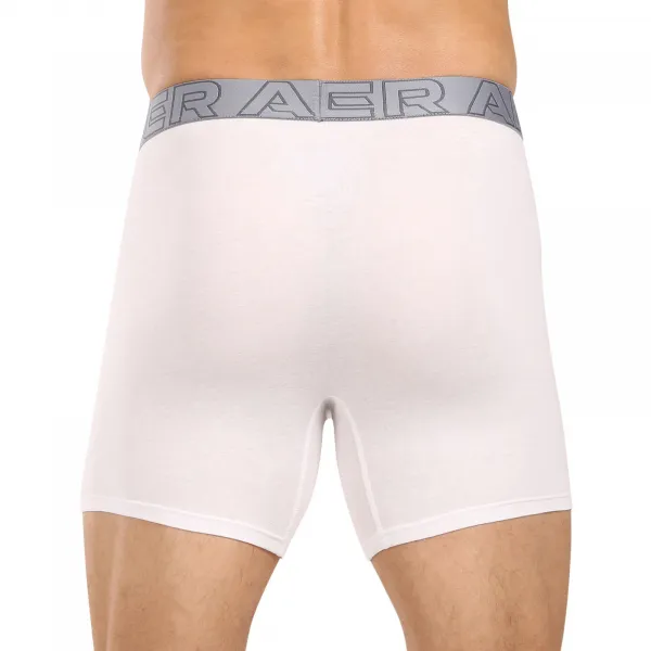 3PACK pánske boxerky Under Armour bielé (1383889 100) M, trenky
