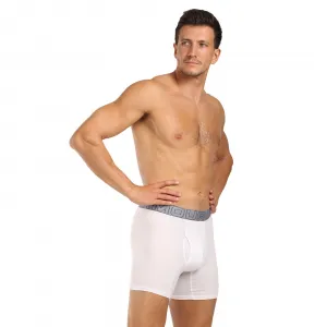 3PACK pánske boxerky Under Armour bielé (1383889 100) M, trenky