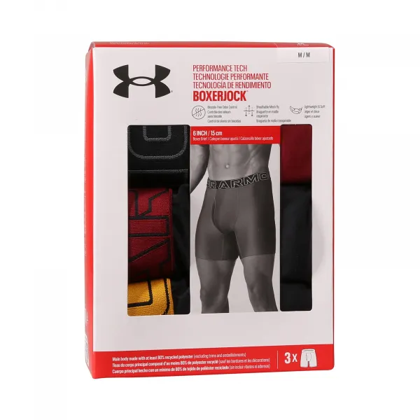 3PACK pánske boxerky Under Armour viacfarebné (1383878 625) M, trenky