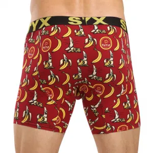 Pánske boxerky Styx long art športová guma banány (UN1359) M, trenky