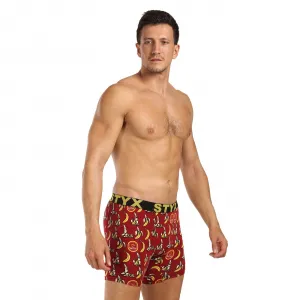 Pánske boxerky Styx long art športová guma banány (UN1359) M, trenky