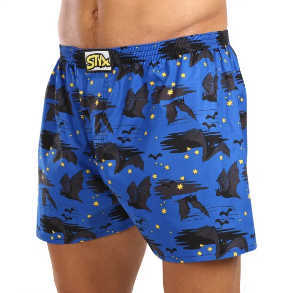 5PACK pánske trenky Styx art klasická guma viacfarebné (5A1377679) M, trenírky
