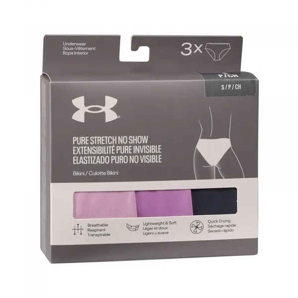 3PACK dámske nohavičky Under Armour viacfarebné (1383898 572) M