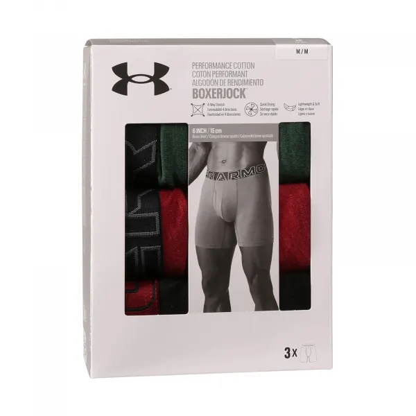 3PACK pánske boxerky Under Armour viacfarebné (1383889 302) L, trenky