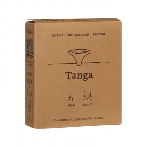 Dámske tangá Gina bambusová béžové (05013) M