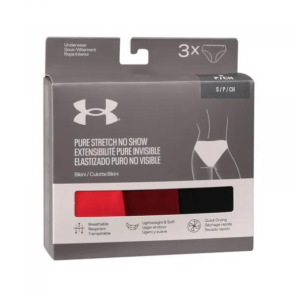 3PACK dámske nohavičky Under Armour viacfarebné (1383897 713) M