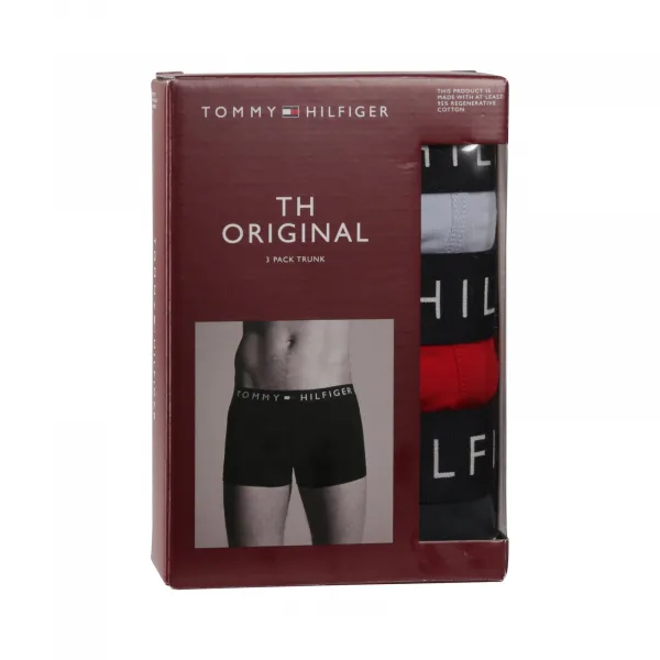 3PACK pánske boxerky Tommy Hilfiger viacfarebné (UM0UM03180 0R1) S, trenky