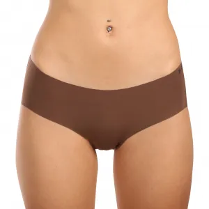 3PACK dámske nohavičky Under Armour hnedé (1383895 625) XL