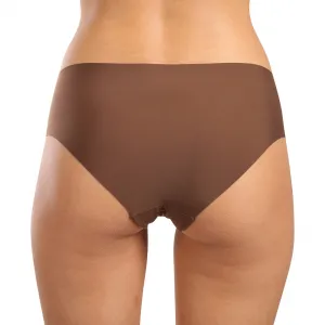 3PACK dámske nohavičky Under Armour hnedé (1383895 625) XL