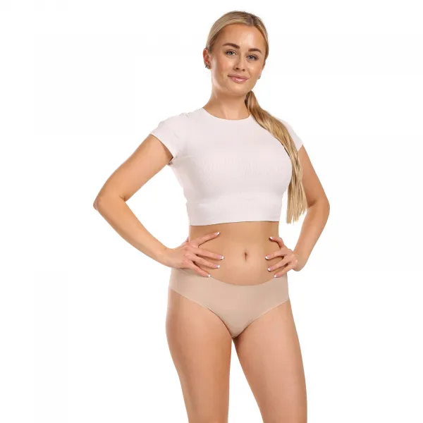 3PACK dámske nohavičky Under Armour béžové (1383895 500) M