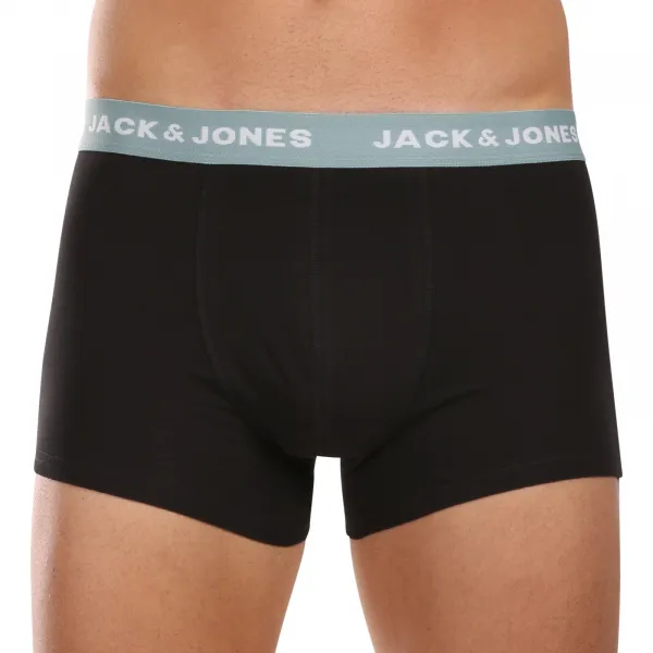 7PACK pánske boxerky Jack and Jones čierne (12230353) S, trenky