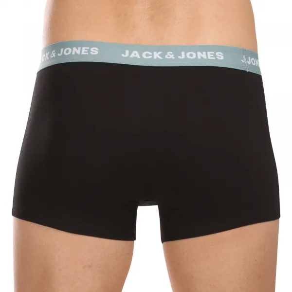 7PACK pánske boxerky Jack and Jones čierne (12230353) S, trenky