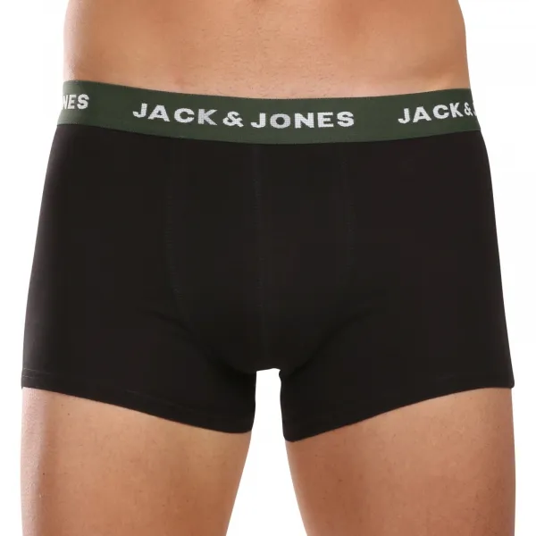 7PACK pánske boxerky Jack and Jones čierne (12230353) S, trenky