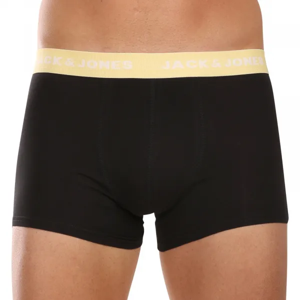 7PACK pánske boxerky Jack and Jones čierne (12230353) S, trenky