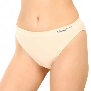 Dámske bambusové nohavičky Gina béžové (00018) M