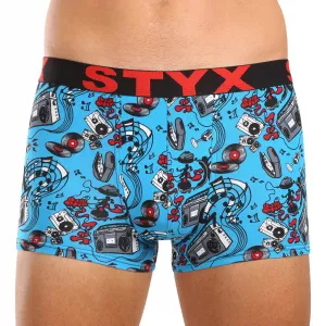 3PACK pánske boxerky Styx art športová guma viacfarebné (3G15780) M, trenky