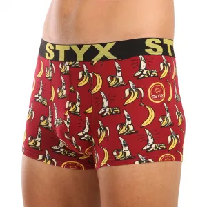 Pánske boxerky Styx art športová guma banány (G1359) M, trenky