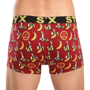 Pánske boxerky Styx art športová guma banány (G1359) M, trenky
