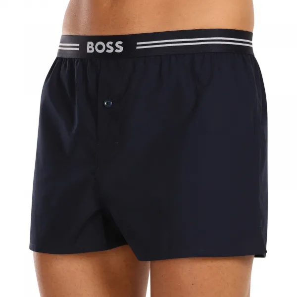 3PACK pánske trenky BOSS viacfarebné (50480034 465) S, trenírky
