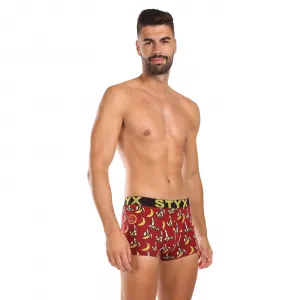 Pánske boxerky Styx art športová guma banány (G1359) M, trenky