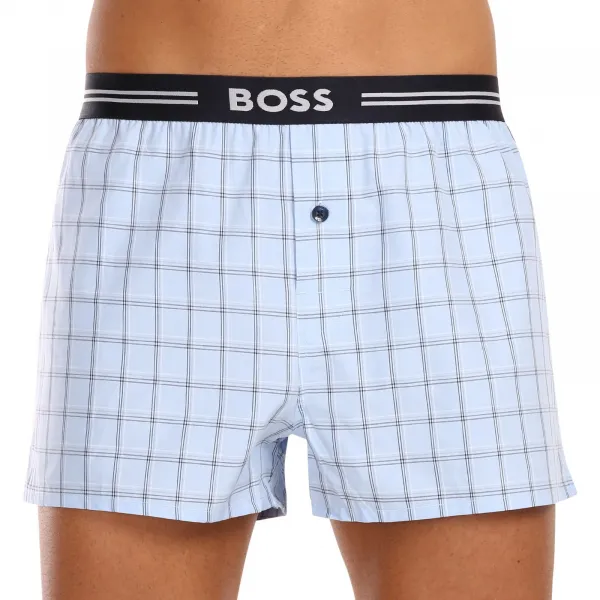 3PACK pánske trenky BOSS viacfarebné (50480034 465) S, trenírky