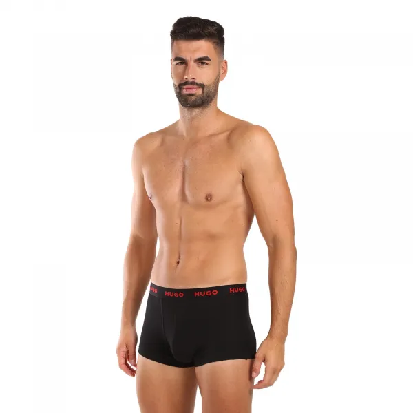 3PACK pánske boxerky HUGO viacfarebné (50517894 980) M, trenky