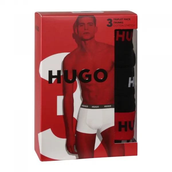 3PACK pánske boxerky HUGO viacfarebné (50517894 980) M, trenky