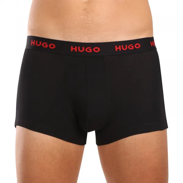 3PACK pánske boxerky HUGO viacfarebné (50517894 980) M, trenky