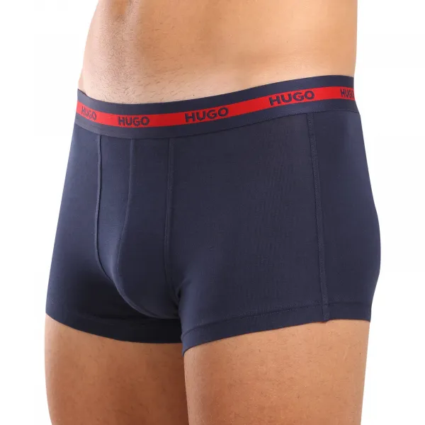 3PACK pánske boxerky HUGO viacfarebné (50517883 960) S, trenky