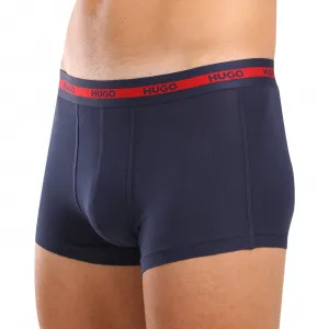 3PACK pánske boxerky HUGO viacfarebné (50517883 960) S, trenky