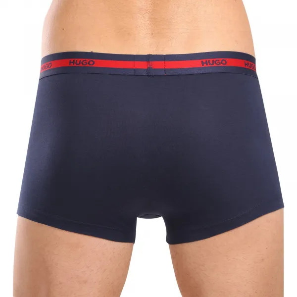 3PACK pánske boxerky HUGO viacfarebné (50517883 960) S, trenky