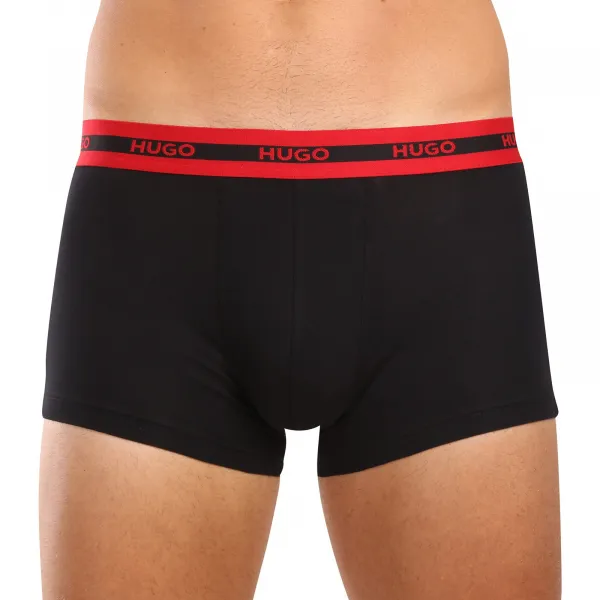 3PACK pánske boxerky HUGO viacfarebné (50517883 960) S, trenky