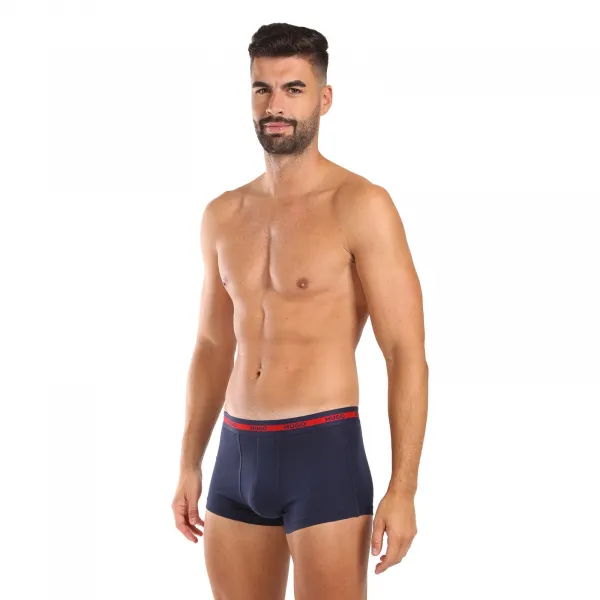 3PACK pánske boxerky HUGO viacfarebné (50517883 960) S, trenky