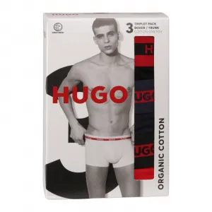3PACK pánske boxerky HUGO viacfarebné (50517883 960) S, trenky